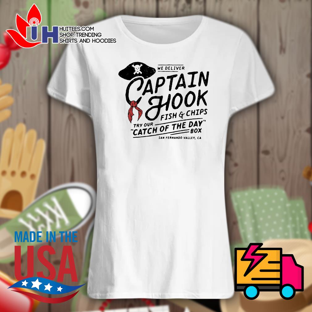 Captain Hook Fish & Chips Tee